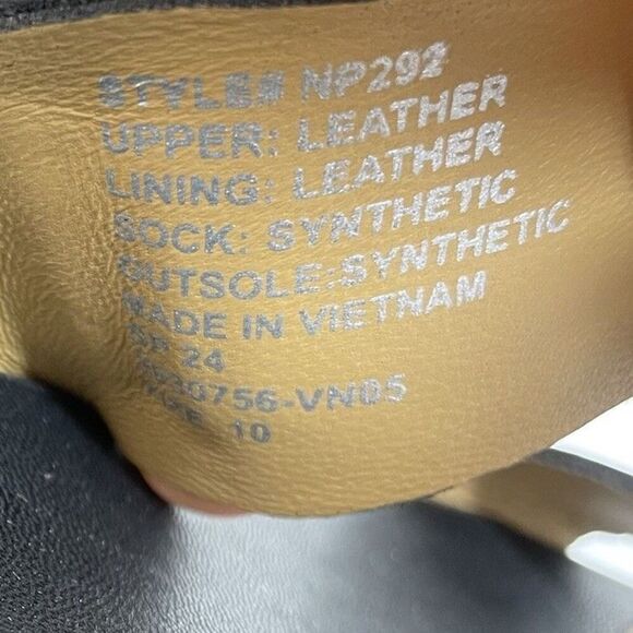 MADEWELL The Dee Slide Sandals Women 10 Black Leather NEW Double Strap NP292 - Picture 12 of 12